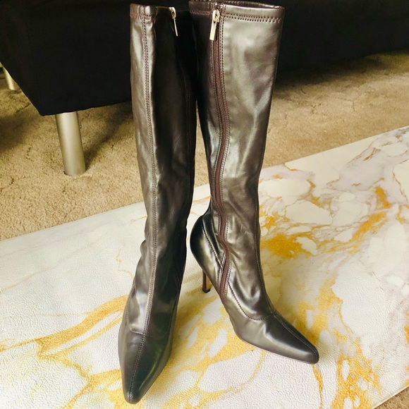 Fitting Warm-Lined Tall Stilleto Boots - Picture 3 of 7